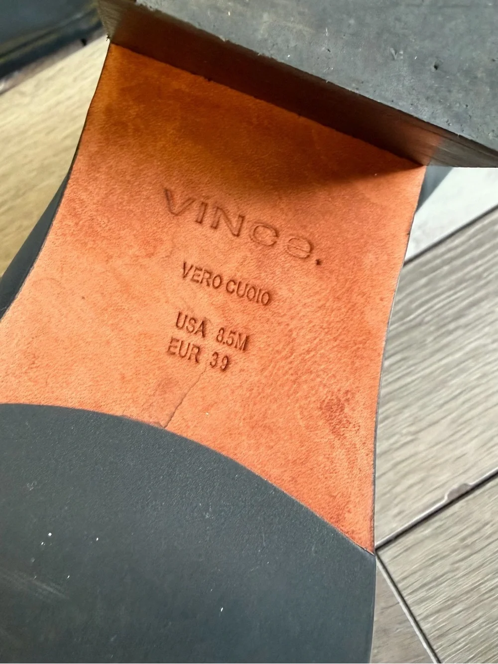 Vince Fabian Block-Heeled Leather Boots - Picture 5 of 8
